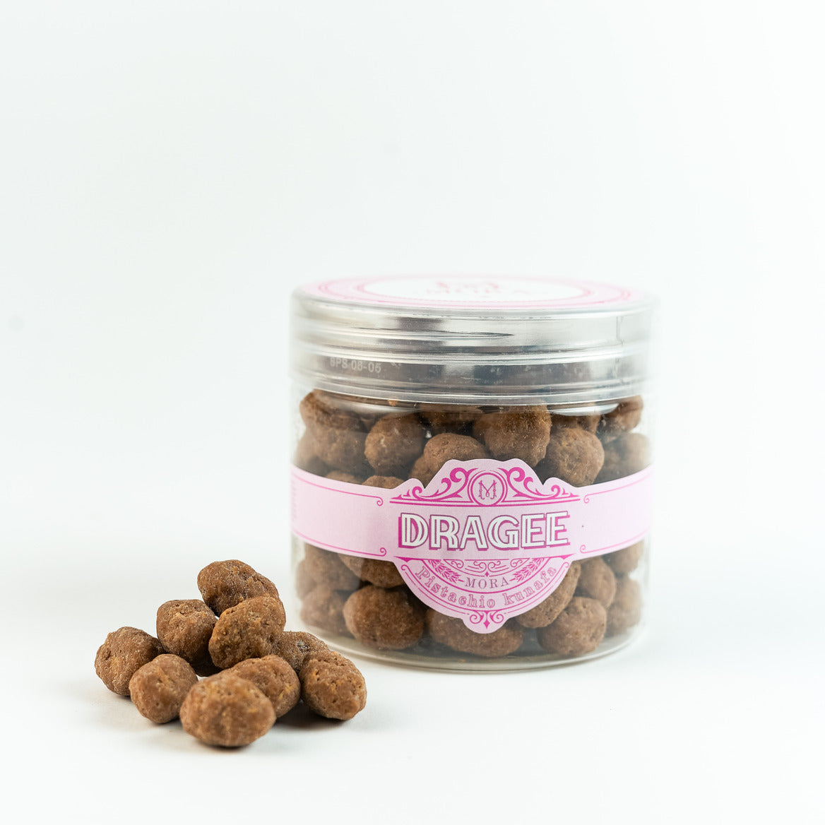 Pistachio Kunafa Dragee Jar